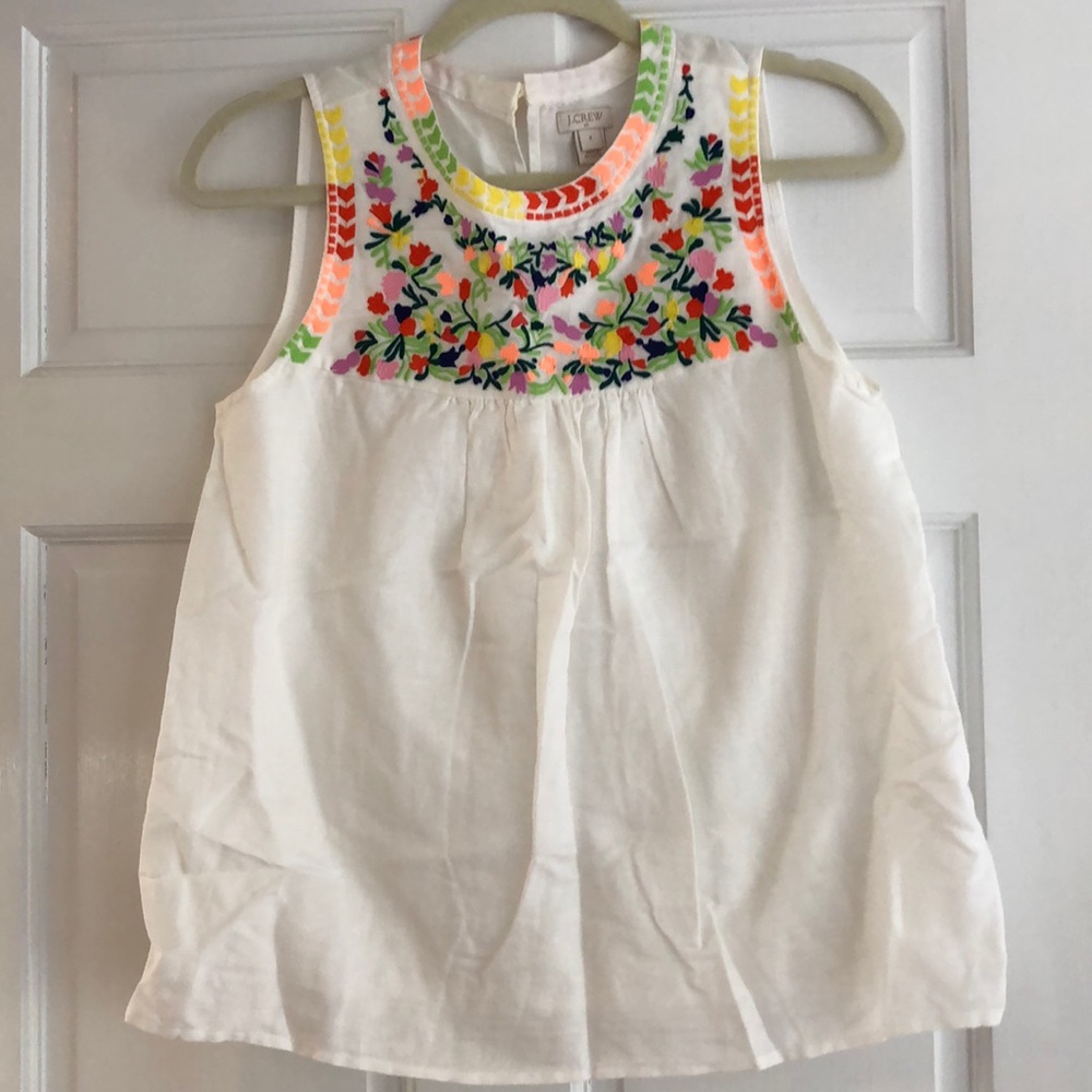 J.Crew Factory Sleeveless Blouse Size 4